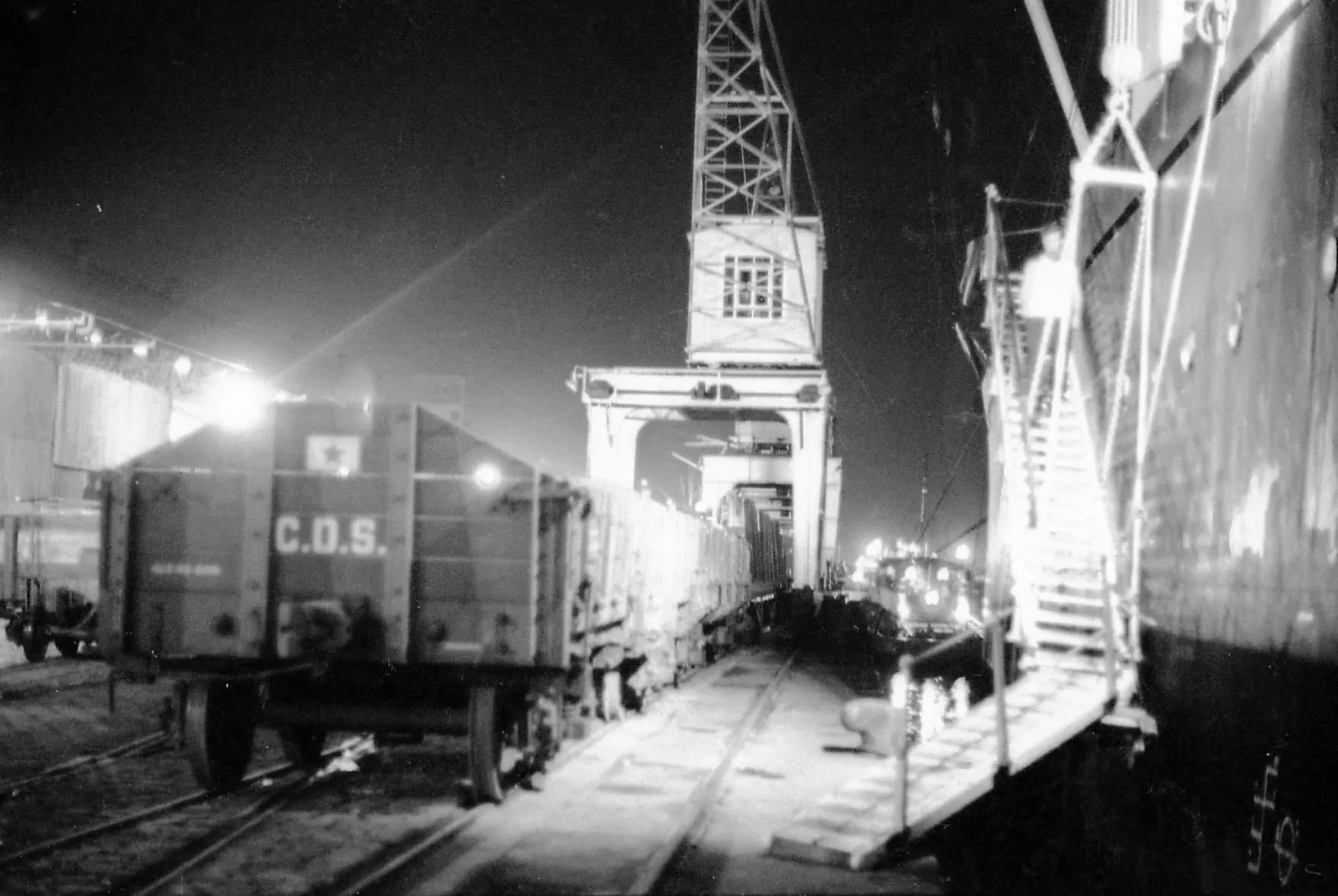 O porto à noite, anos 1960