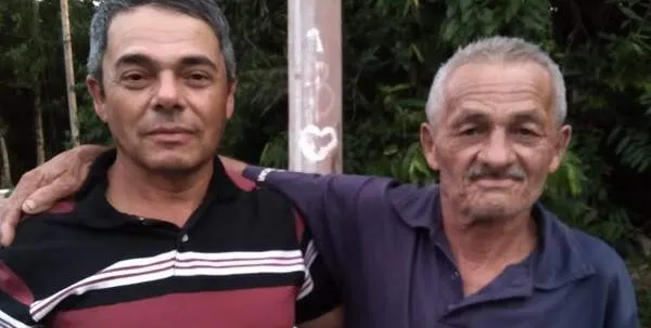  Pai e filho se reencontraram em Bertioga após mais de 30 anos 