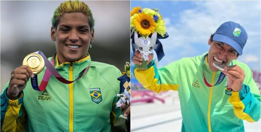  Ana Marcela e Kelvin: Medalhistas olímpicos da Baixada Santista 