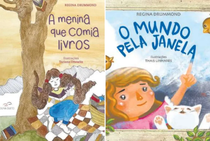 Regina Drummond nasceu em Minas Gerais, numa família de escritores