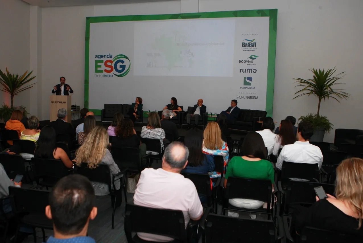 Evento no Grupo Tribuna discutiu a agenda ESG