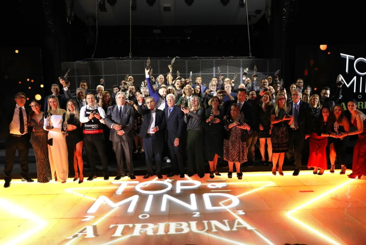 Os vencedores do 21º Top of Mind, do Grupo Tribuna
