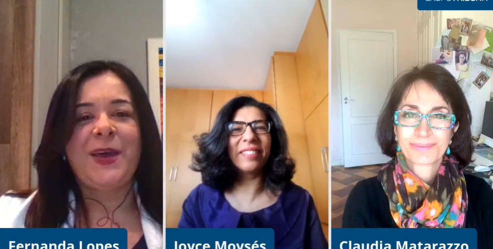   Live sobre etiqueta preventiva trouxe Joyce Moysés e Claudia Matarazzo  
