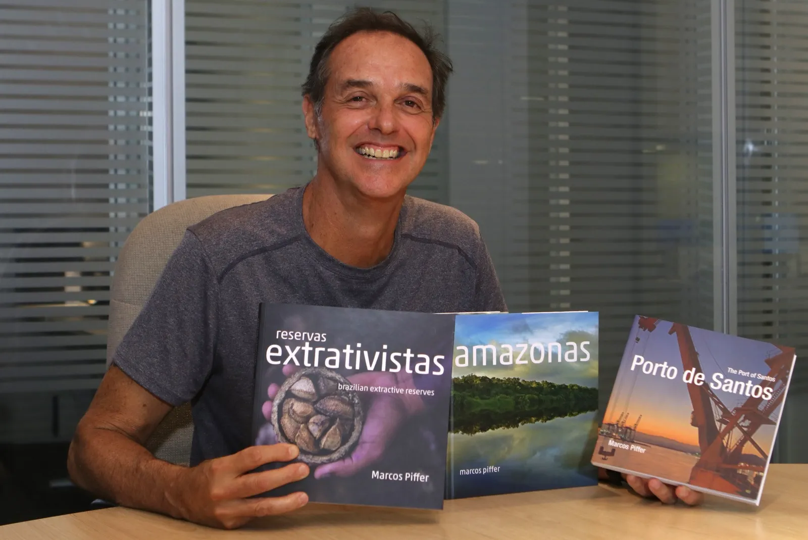 Reservas Extrativistas, Minas Gerais, Amazonas e Porto de Santos são retratos distintos de um país diverso, pelas lentes de Piffer
