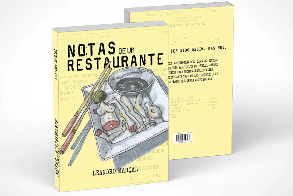 Além de Notas de um Restaurante, o autor possui outros dois livros publicados