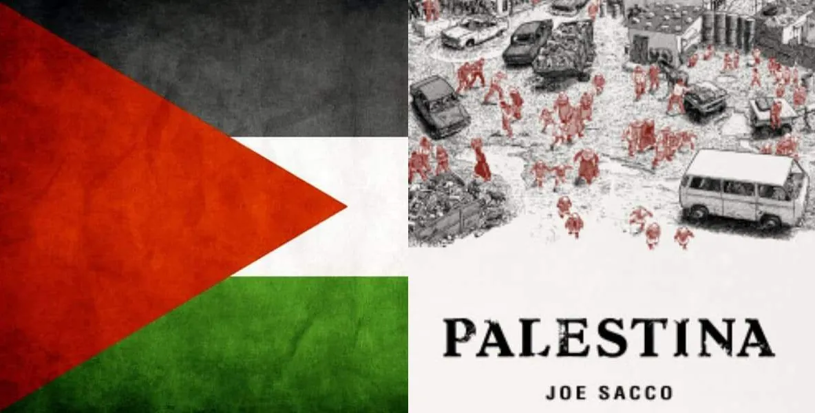  Por meio de várias entrevistas e desenhos, o jornalista Joe Sacco retrata a realidade na Palestina 