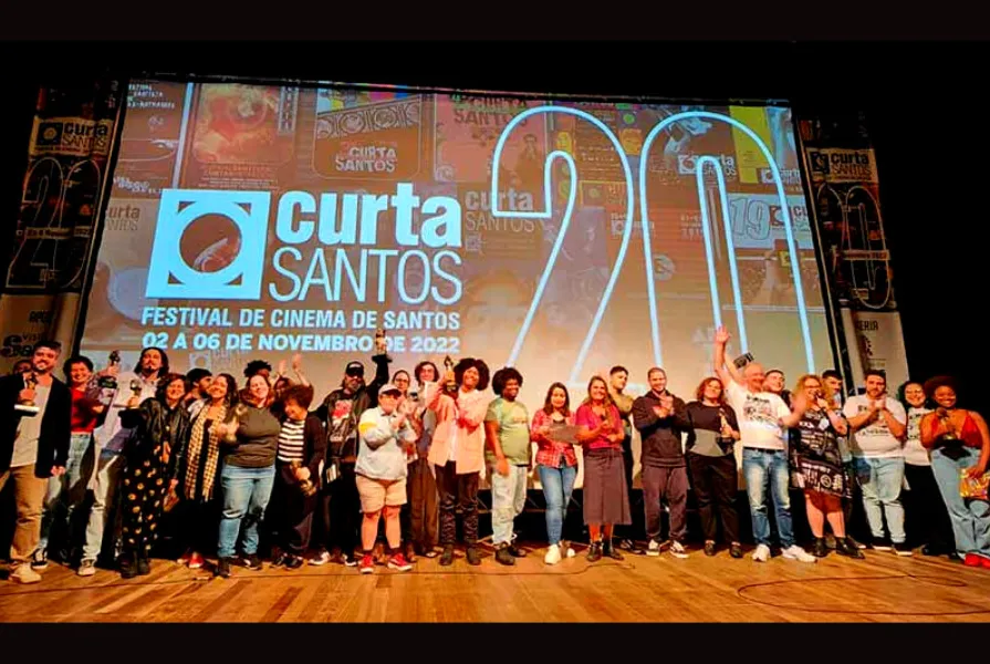 A 20ª edição do Curta Santos exibiu mais de 40 filmes