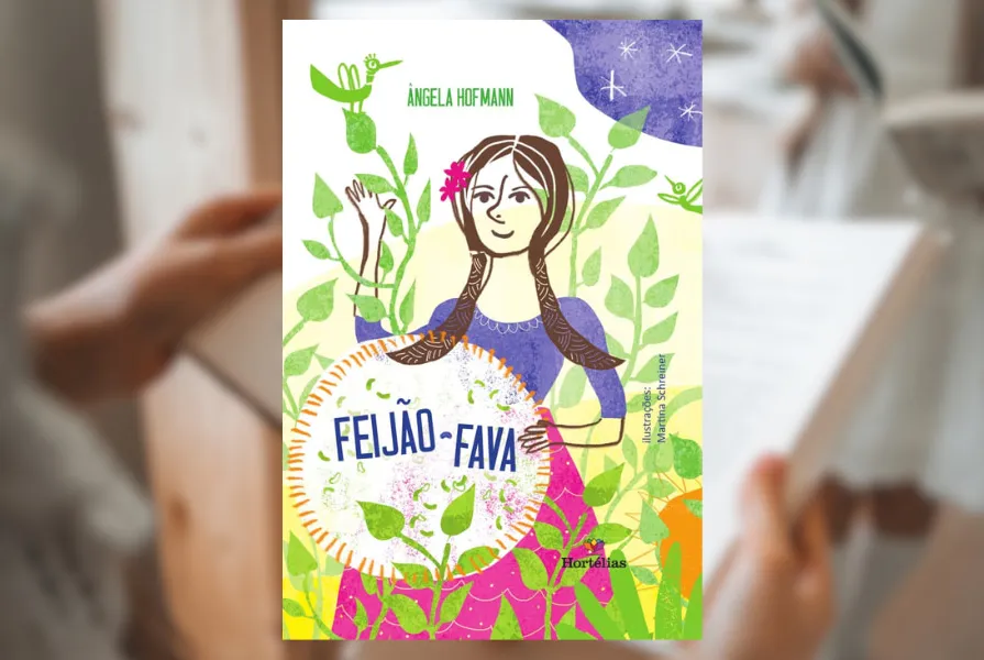 Feijão Fava é um texto de muita poesia, lindamente ilustrado por Martina Schreiner