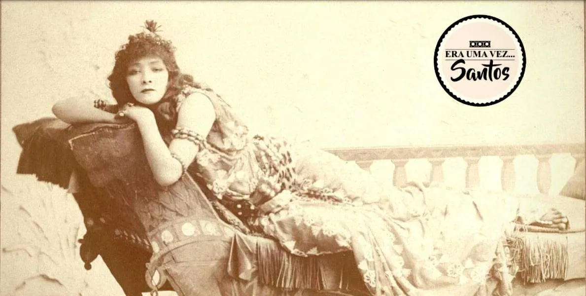    Francesa Sarah Bernhardt encenou A Dama das Camélias   
