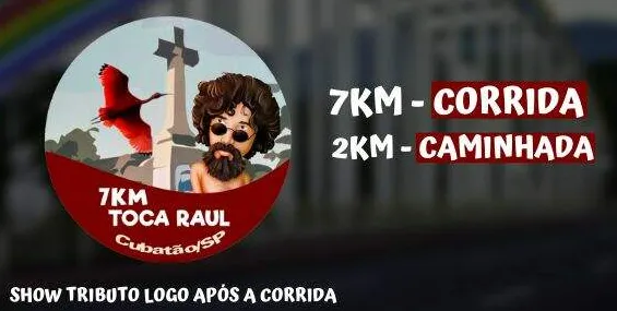  Corrida 7km Toca Raul em Cubatão foi adiada para dezembro 