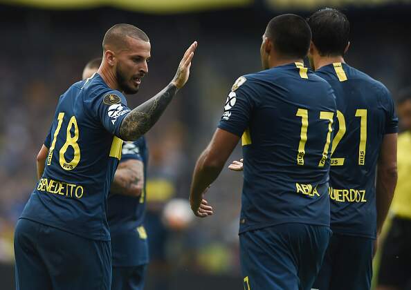 Carrasco do Palmeiras, Benedetto marcou o segundo gol do Boca