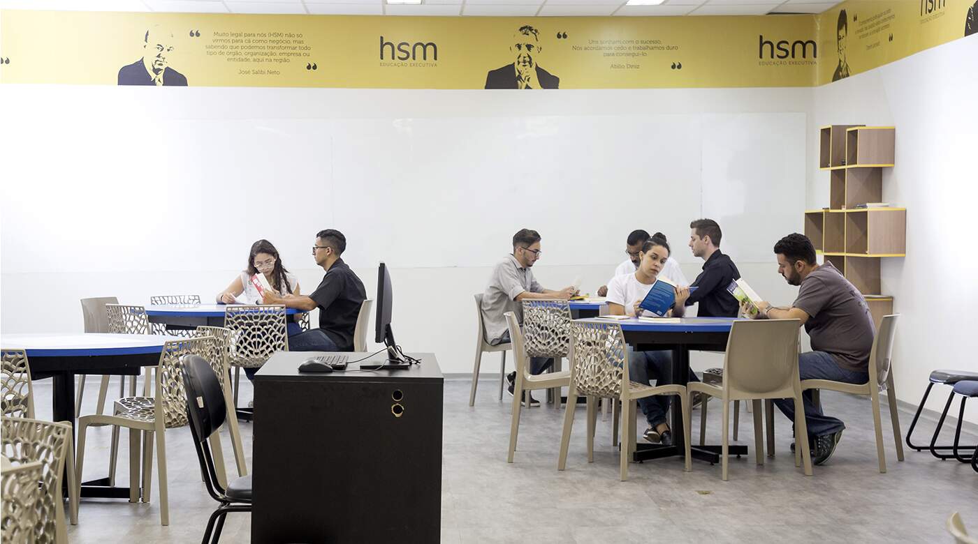 HSM Lab – Sala de metodologias ativas inspirada na HSM, o maior ecossistema de educação executiva da América Latina