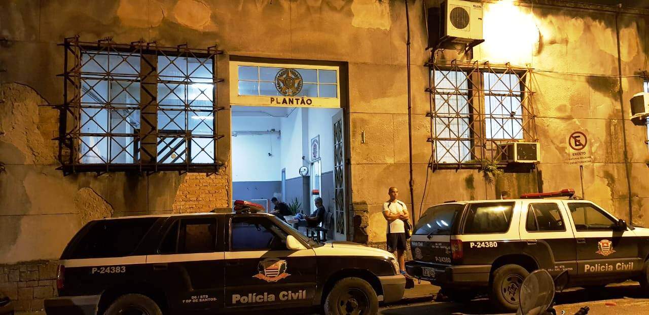 Ocorrência foi registrada na Central de Polícia Judiciária (CPJ) de Santos
