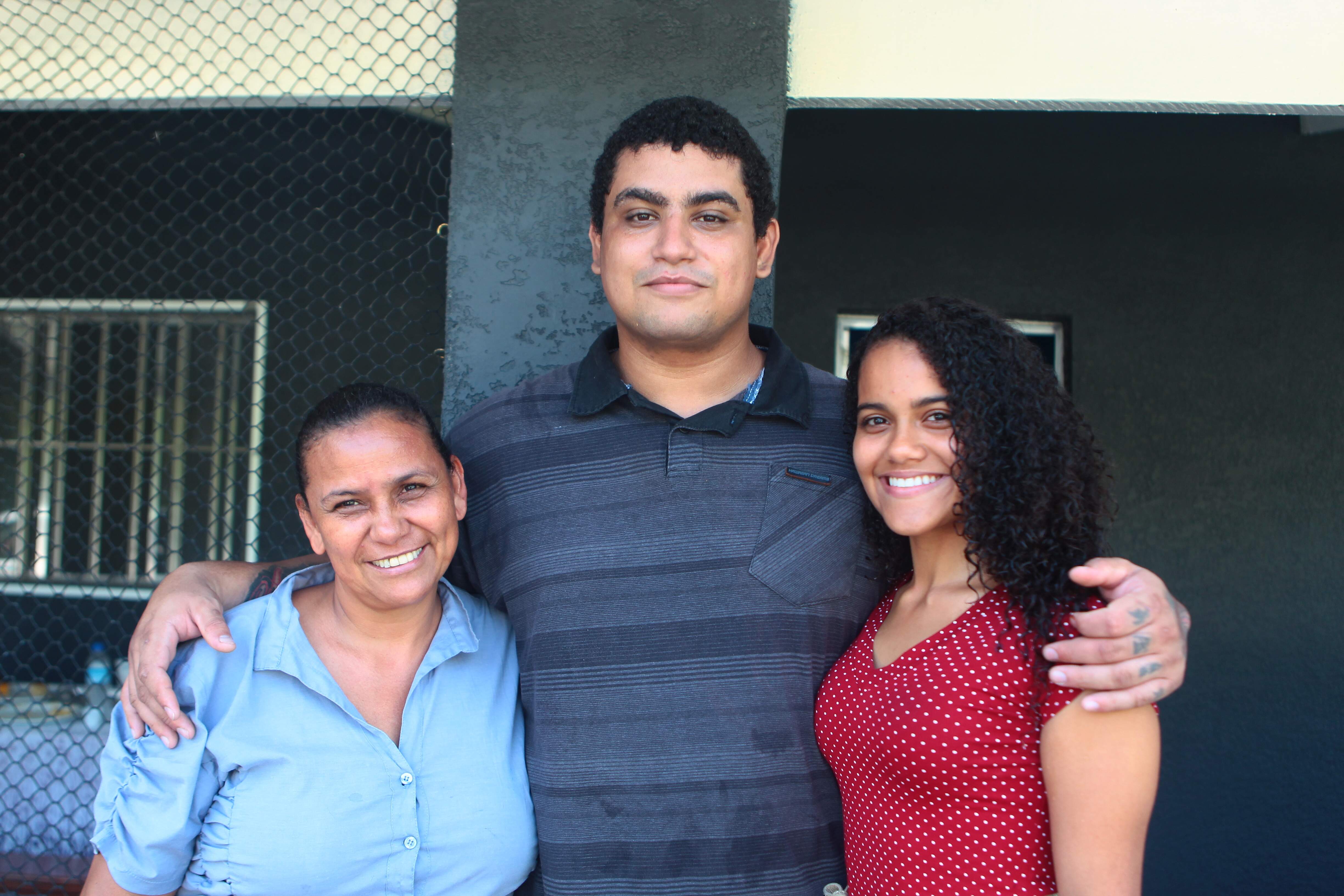 Eliandra, Rafael e Débora: os Graciano de Oliveira vivem o ambiente