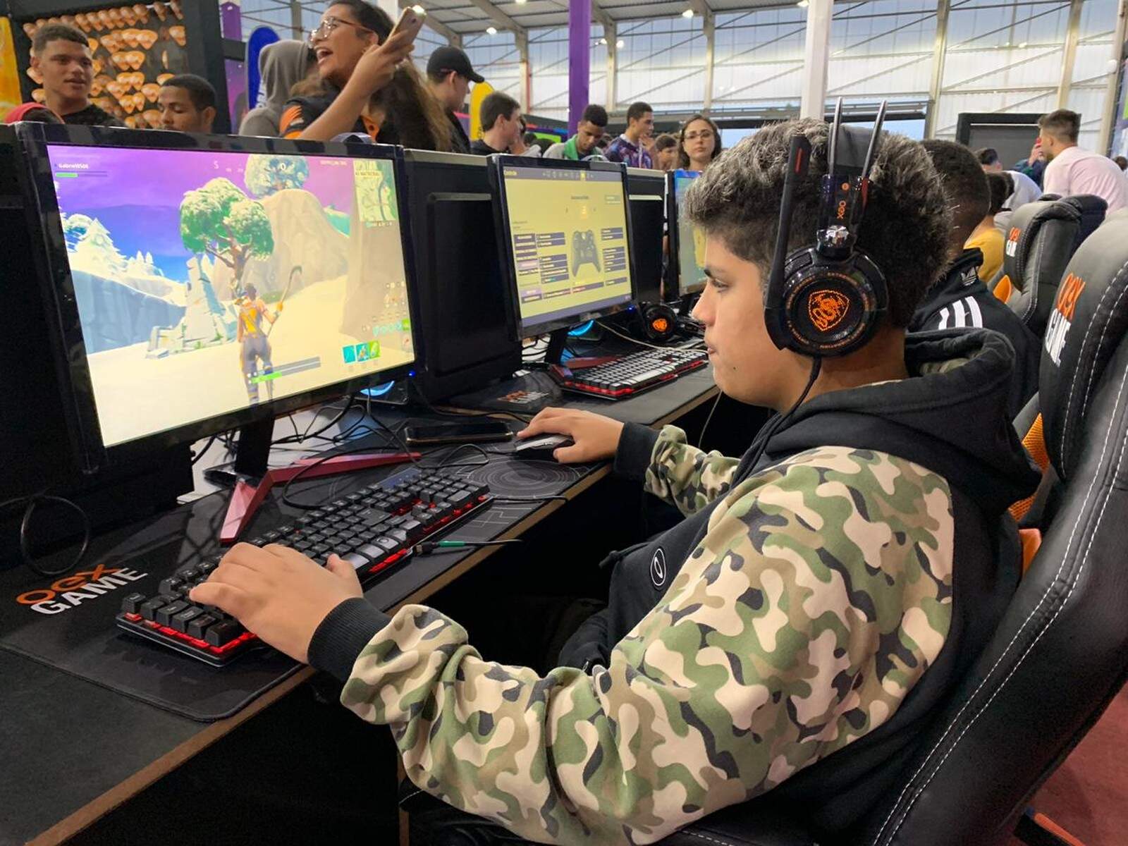 Fortnite foi uma das atrações do 'Praia Games 2019'