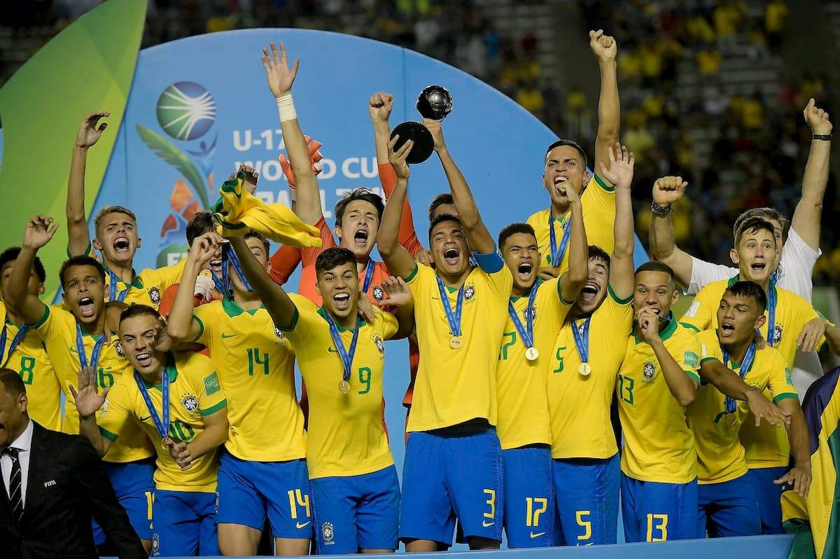 Seleção sub-17 conquistou o título da Copa do Mundo