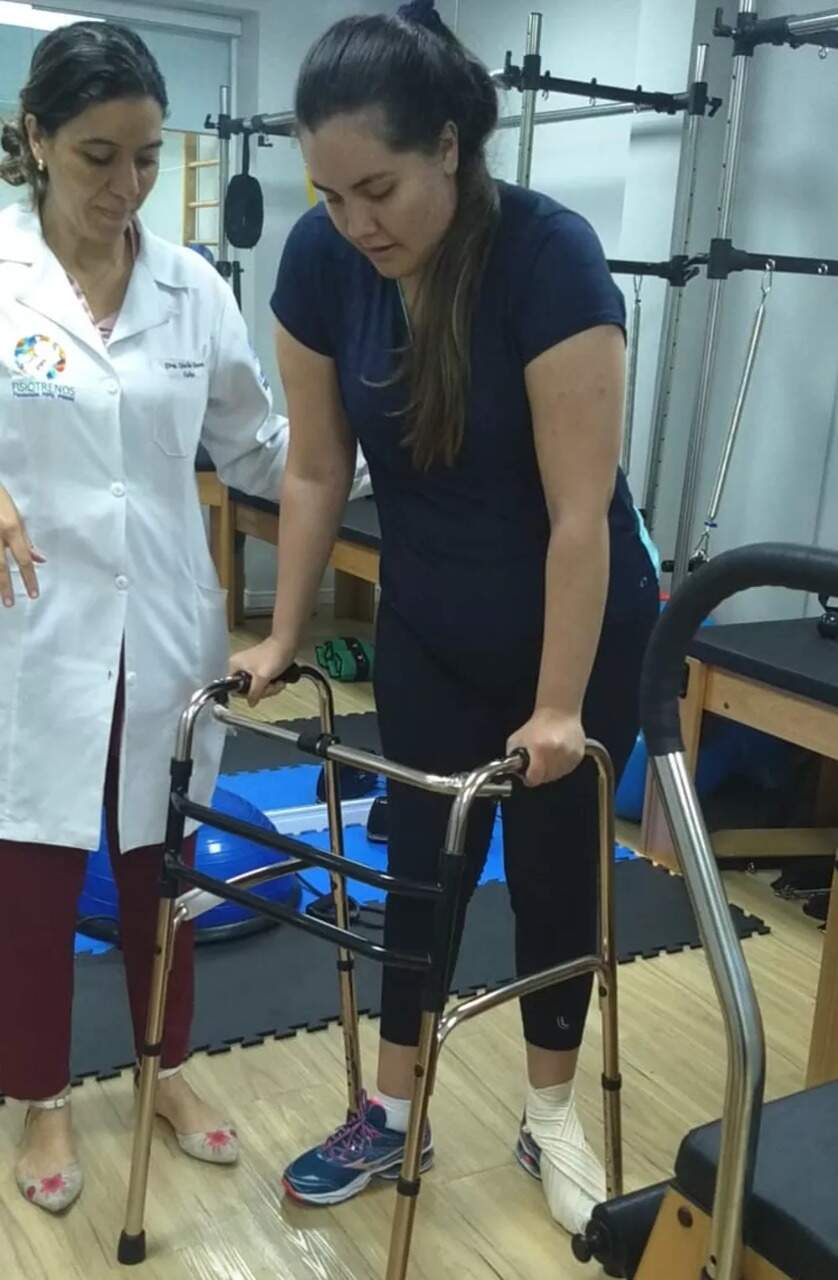 Jovem passou a fazer fisioterapia no Centro de Reabilitação Lucy Montoro e na Universidade Santa Cecília