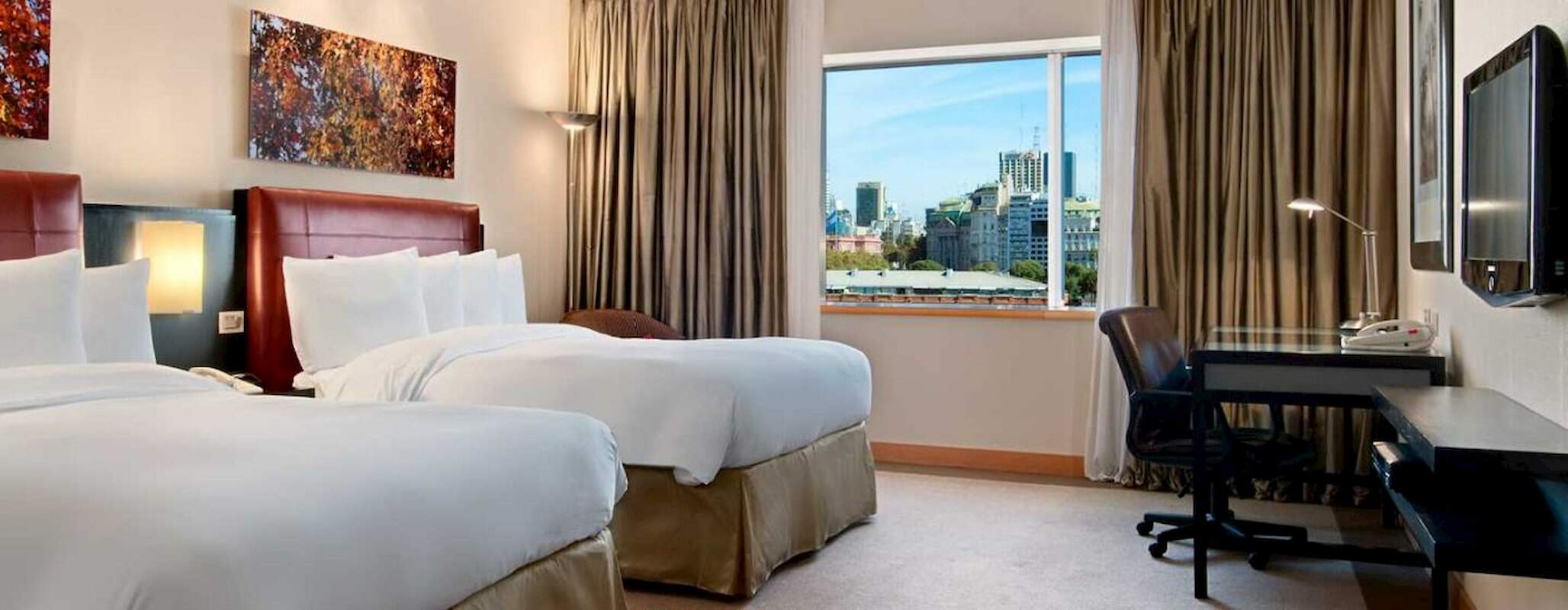 Suite do hotel Hilton, em Puerto Madero, Buenos Aires