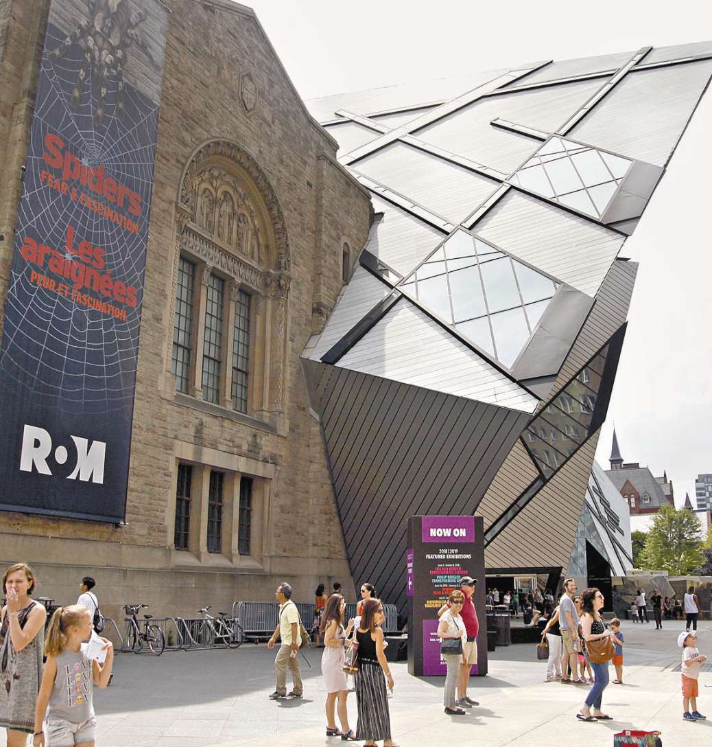 ROM é um dos maiores e mais interessantes museus do Canadá 
