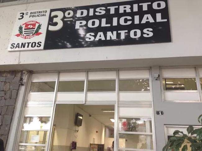 Caso foi encaminhado ao 3° Distrito Policial de Santos 