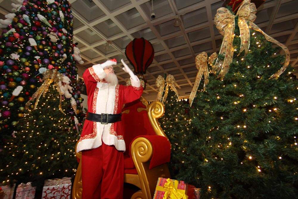 Papai Noel é destaque no evento que promete grande público no Gonzaga 