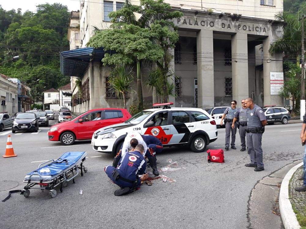 Caso ocorreu em frente ao Palácio da Polícia, onde fica o 1º DP 
