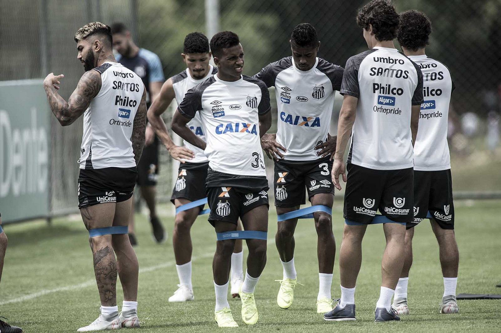 Santos treinou em Belo Horizonte antes de enfrentar o América 