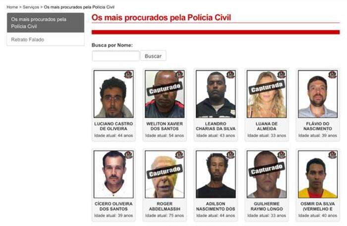 Flávio aparecia na lista dos mais procurados da Polícia Civil no Estado 