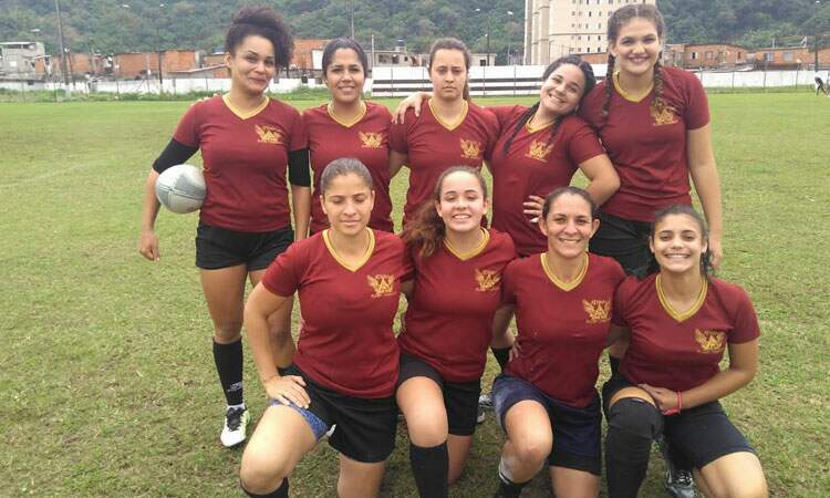 Meninas da Athenas Rugby foram campeãs na semana passada