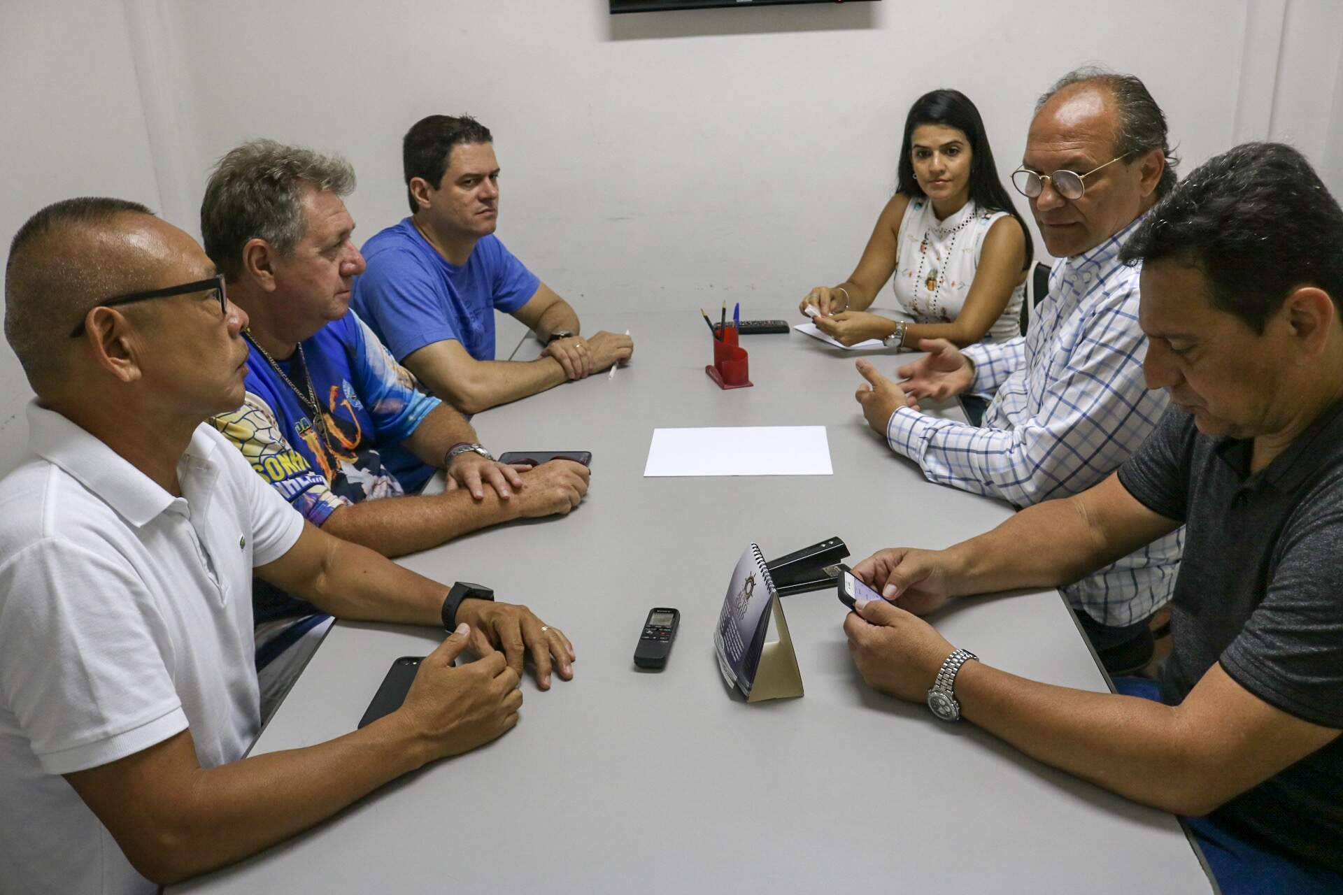 Vereadores se reuniram com o diretor de operações da Dersa, Eduardo Di Gregório