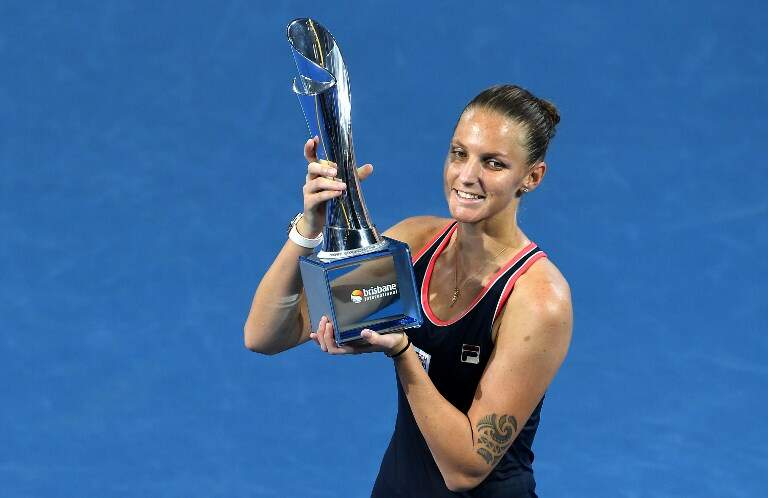 Com o resultado, Pliskova faturou seu segundo título em Brisbane