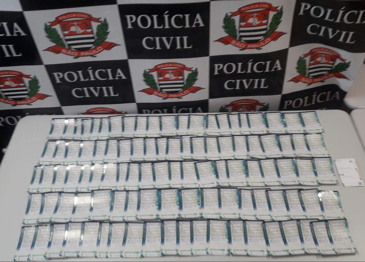 Mais de 100 ingressos furtados foram recuperados pela Polícia Civil em Praia Grande
