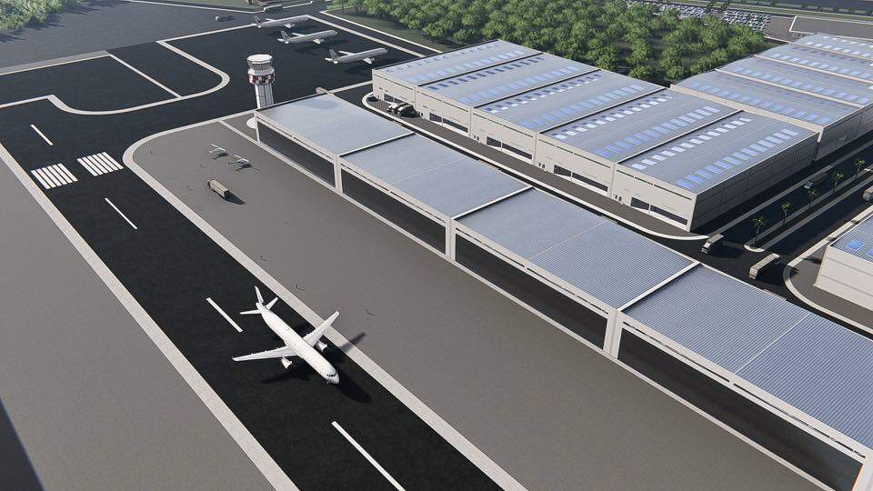 Projeto do Complexo Empresarial e Aeroportuário Andaraguá