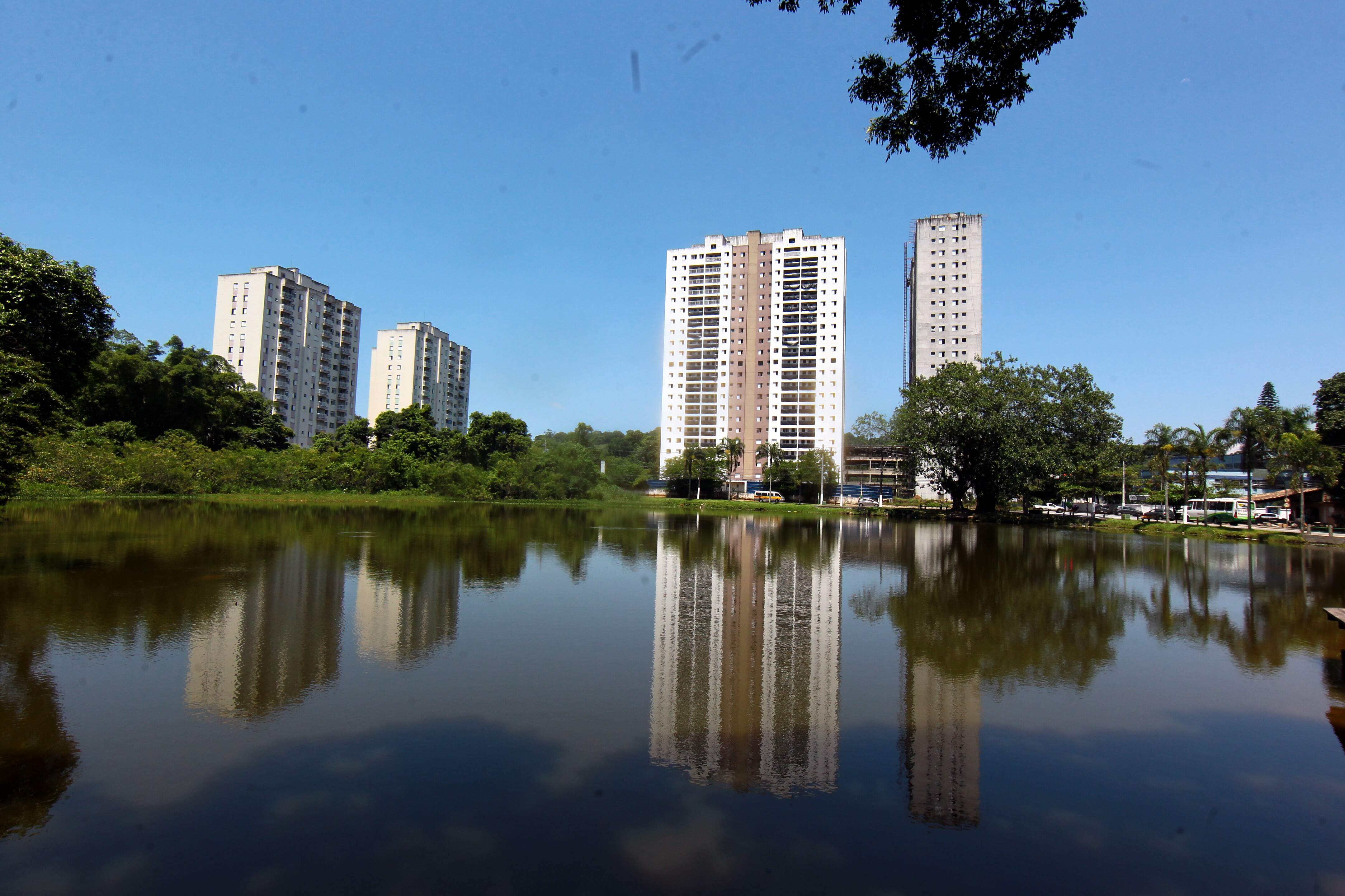 Lagoa da Saudade é um dos principais pontos turísticos de Santos 