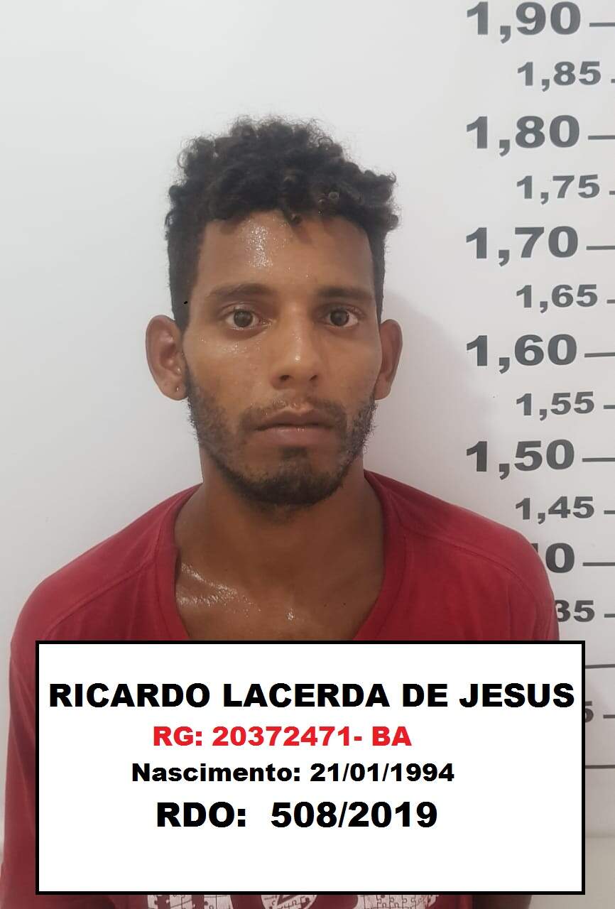 Ricardo Lacerda de Jesus fugiu da cadeia junho de 2017 e estava foragido desde então 