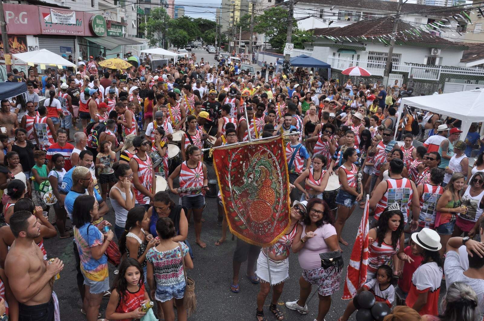 Carnabanda é um dos eventos tradicionais que marcam as festividades em Santos