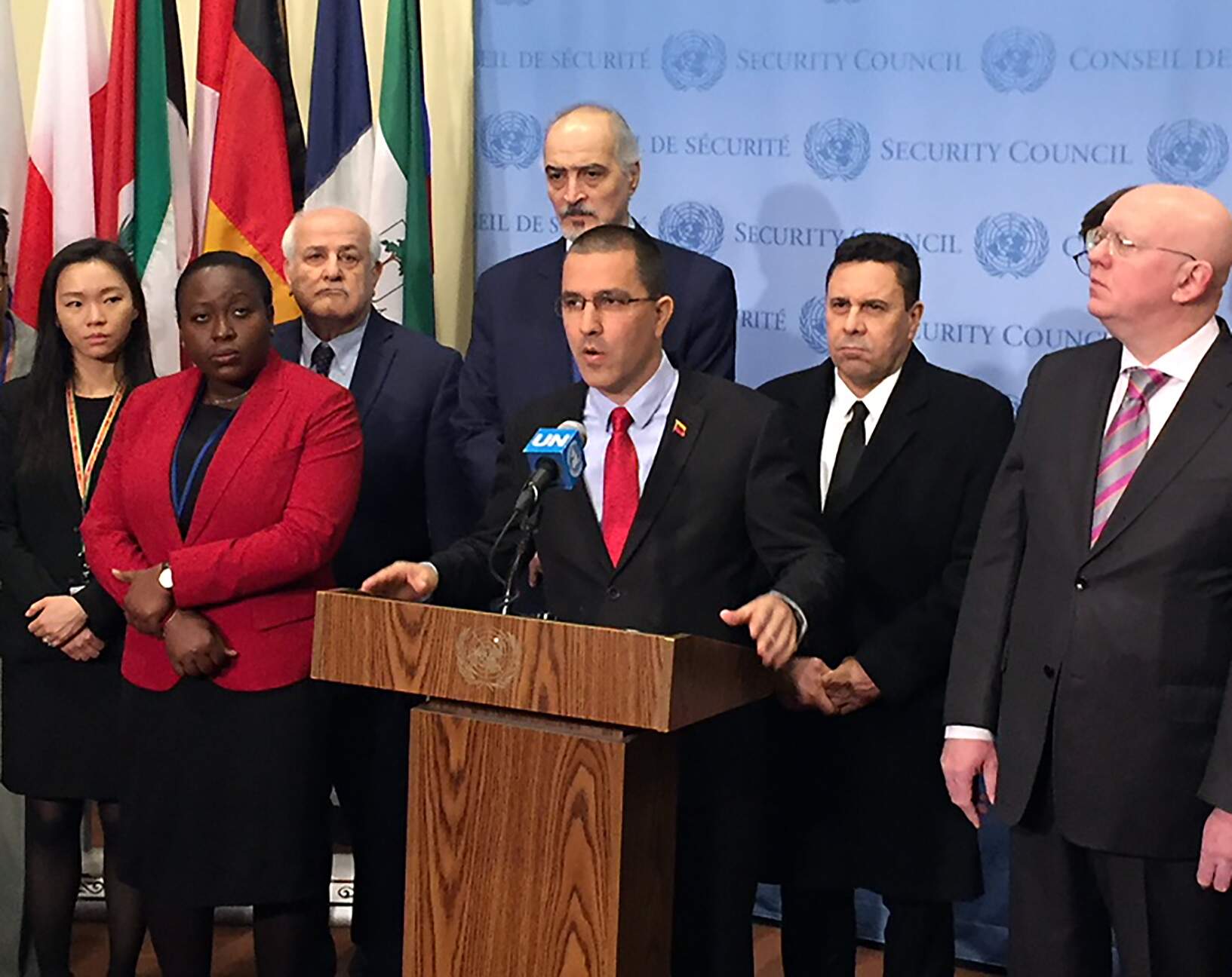 Chanceler venezuelano Jorge Arreaza anunciou ontem criação de grupo de apoio à Venezuela na ONU