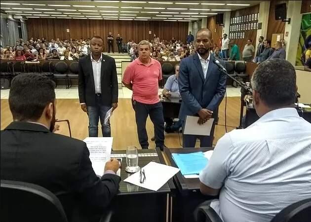Jatobá, Alexandre Rodrigues e Gil do Conselho foram empossados na última quinta-feira