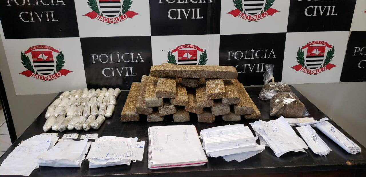 Policiais da DIG de Santos prendem dois homens e uma mulher por tráfico de drogas