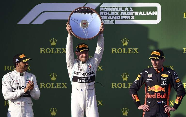 Valtteri Bottas não vencia uma etapa da Fórmula 1 desde 2017