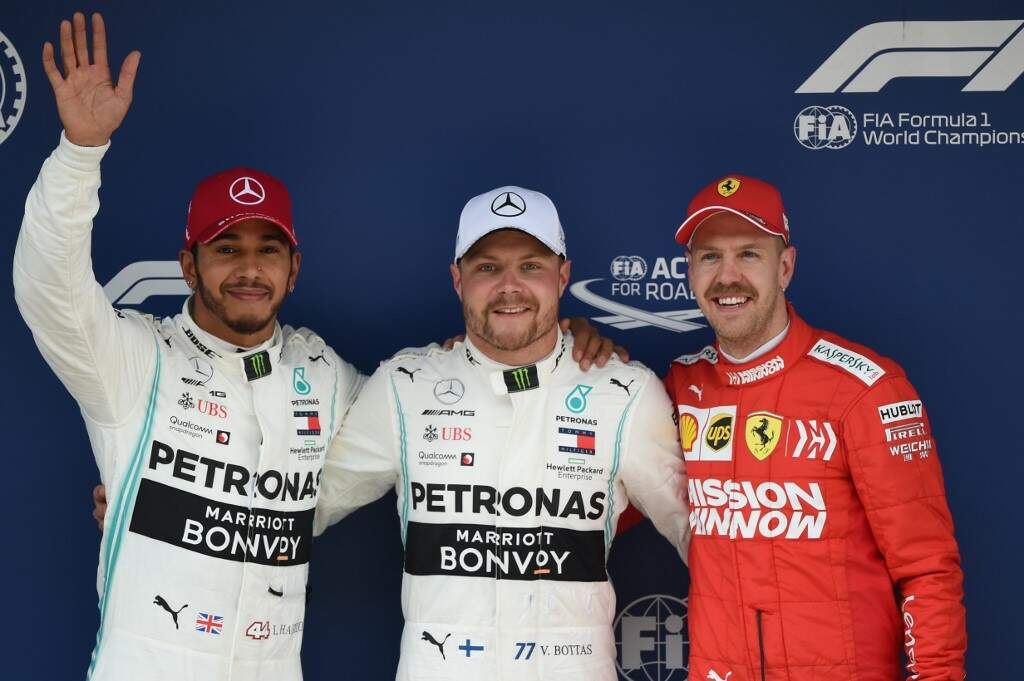 Trio larga na frente no GP da China, o milésimo Grande Prêmio da história da Fórmula 1