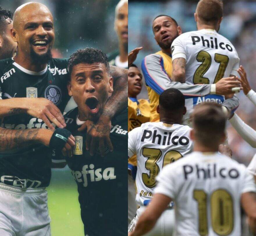 Palmeiras e Santos saíram vencedores na rodada inaugural do Brasileirão 