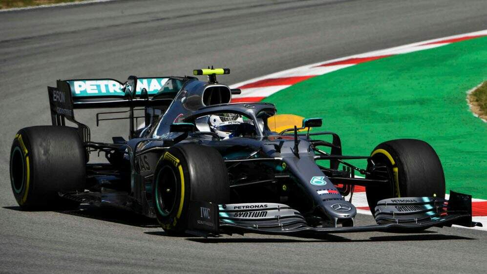 O piloto da Mercedes fez a melhor volta em 1min25s093, 0s006 à frente do inglês Lewis Hamilton