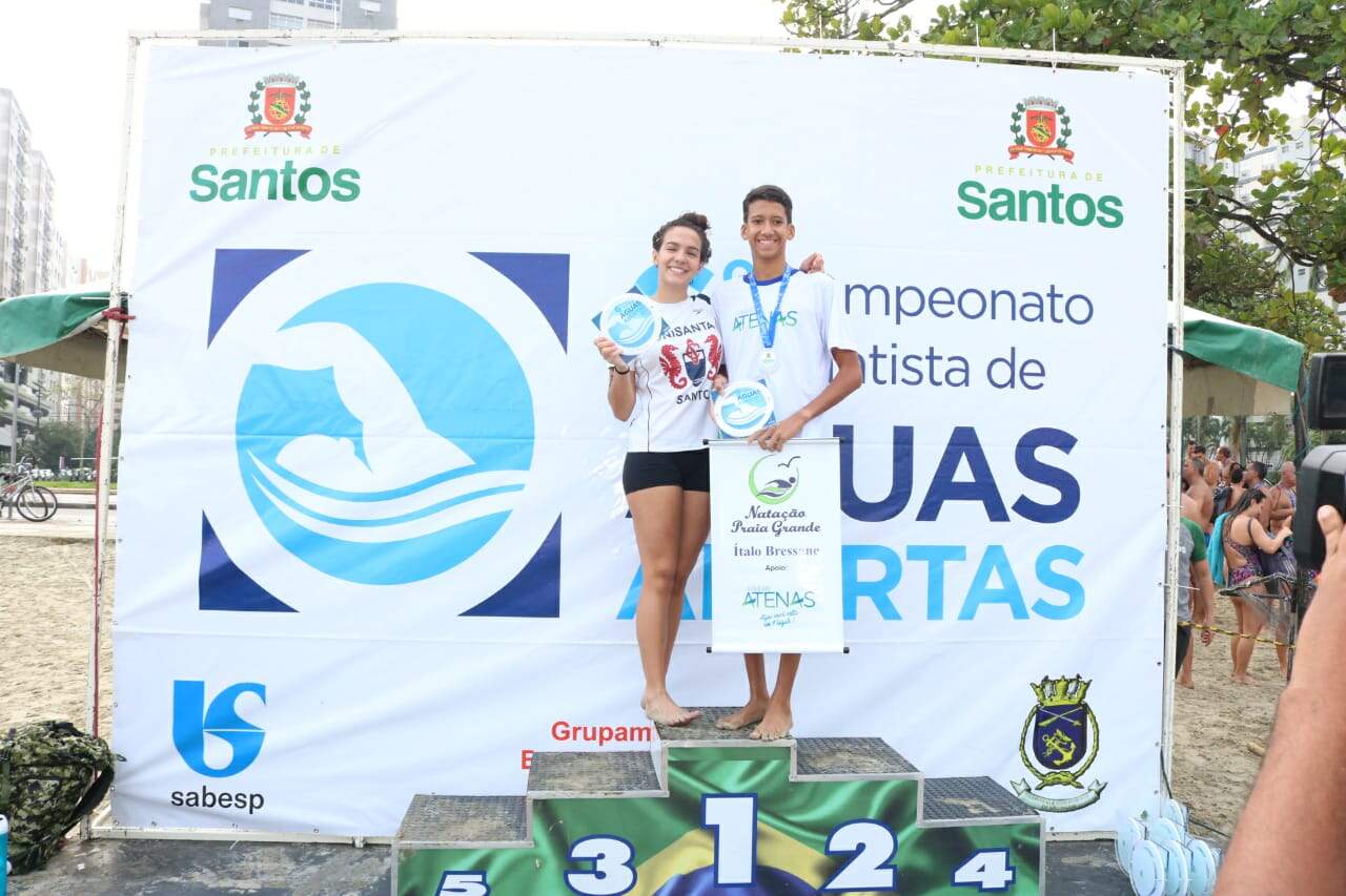 Ítalo Bressane e Julia Pereira foram os campeões da segunda etapa