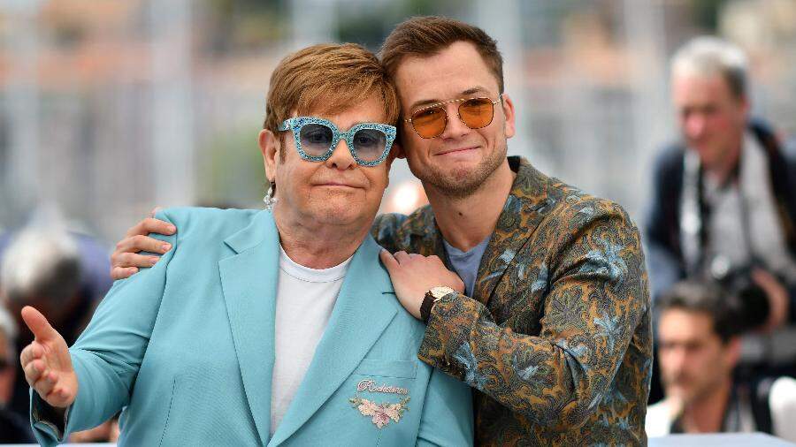 Elton John e Taron Egerton fizeram um dueto em Cannes