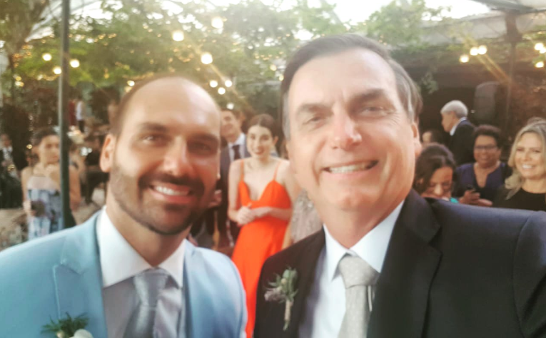 Jair Bolsonaro voltou a defender filho Eduardo para ser embaixador em Washington