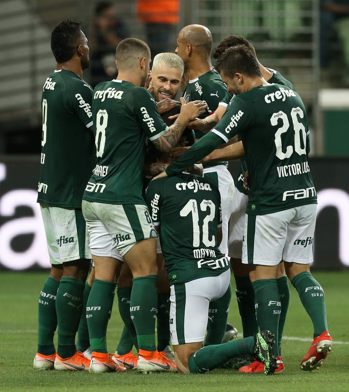 Em casa, Palmeiras venceu o Sampaio Corrêa por 2 a 0