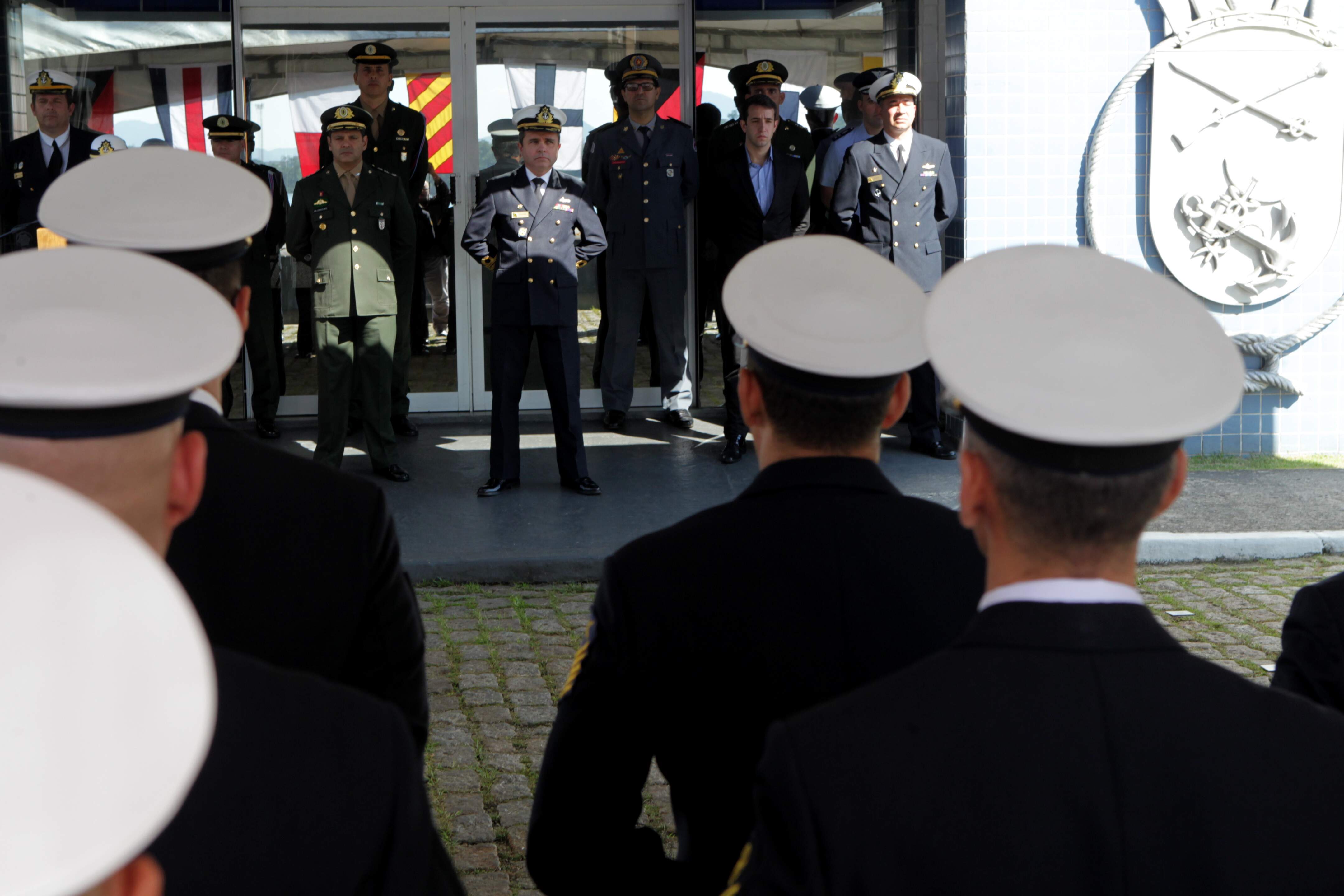 Cerimônia militar foi realizada na sede da Capitania dos Portos de São Paulo, no Porto de Santos