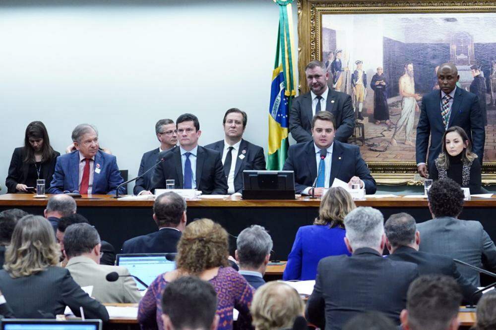 Ministro da Justiça e Segurança Pública, Sérgio Moro participou de audiência conjunta na Câmara