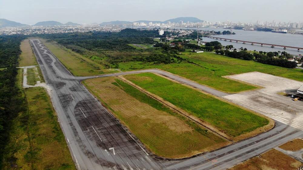 Alíquota menor do ICMS visa a expansão de rotas e auxilia implantação do aeroporto de Guarujá